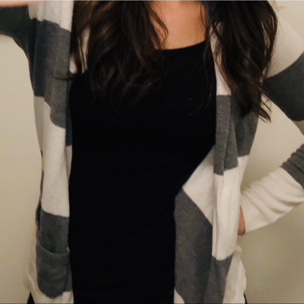 Striped Cardigan
